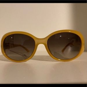 Fendi Sunglasses Gold with Case